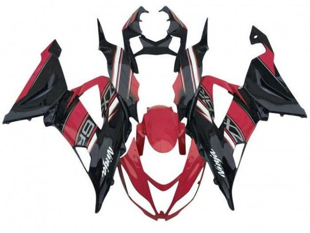 Comprar Carenados Moto Kawasaki ZX6R 2013-2018 - Rojo Negro Blanco