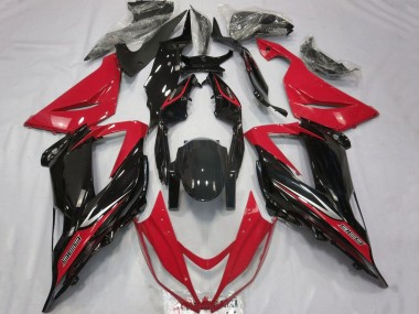 Comprar Carenados Moto Kawasaki ZX6R 2013-2018 - Rojo Negro Brillante