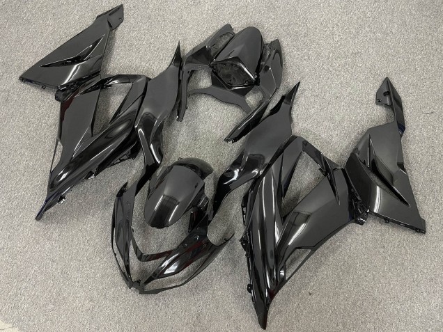 Comprar Carenado Moto Kawasaki ZX6R 2013-2018 - Negro Brillante Negro Mate