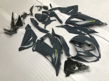 Comprar Carenados Moto Kawasaki ZX6R 2013-2018 - Gris Oscuro Amarillo