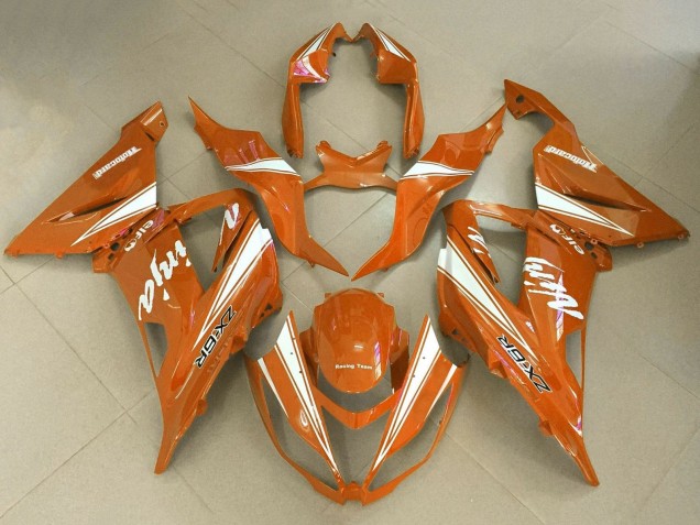Comprar Carenados Moto Kawasaki ZX6R 2013-2018 - Naranja Blanco