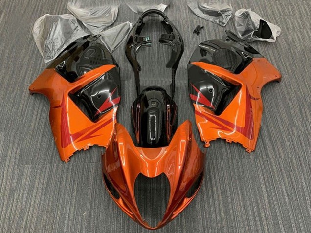 Comprar Carenados Moto Suzuki GSXR 1300 Hayabusa 1996-2007 - Naranja Negro Rojo