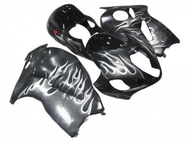 Comprar Carenados Moto Suzuki GSXR 1300 Hayabusa 1996-2007 - Gris Negro Blanco Llama