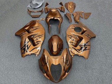 Comprar Carenados Moto Suzuki GSXR 1300 Hayabusa 1996-2007 - Brown Bronze Negro Llama