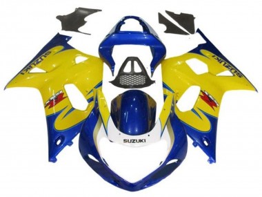 Comprar Carenados Moto Suzuki GSXR1000 2000-2002 - Amarillo Azul Tribal