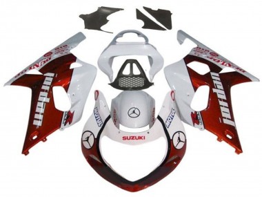 Comprar Carenados Moto Suzuki GSXR1000 2000-2002 - Blanco Rojo Jordan