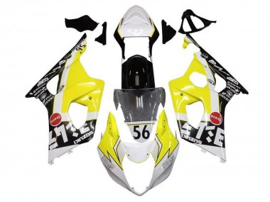 Comprar Carenados Moto Suzuki GSXR 1000 2003-2004 - Amarillo Blanco Negro
