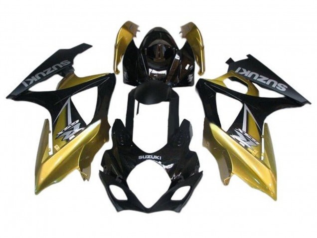 Comprar Carenados Moto Suzuki GSXR 1000 2005-2006 - Negro Oro Plata