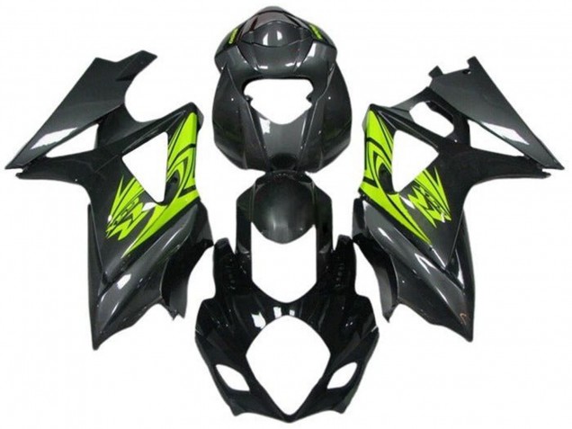 Comprar Carenados Moto Suzuki GSXR 1000 2005-2006 - Negro Gris Neon Amarillo