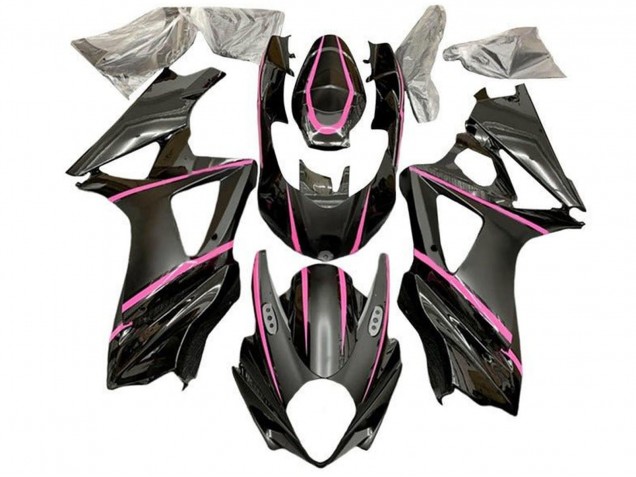 Comprar Carenados Moto Suzuki GSXR 1000 2005-2006 - Negro Brillante Negro Mate Rosa