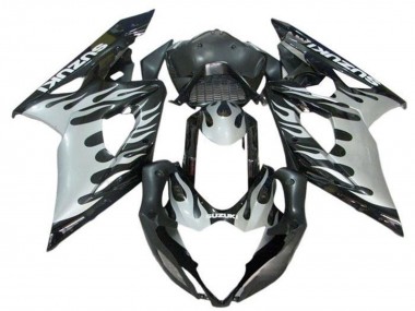 Comprar Carenados Moto Suzuki GSXR 1000 2005-2006 - Negro Blanco Llama