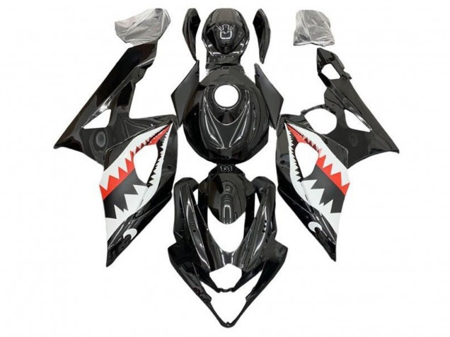 Comprar Carenados Moto Suzuki GSXR 1000 2005-2006 - Negro Blanco Rojo Tiburón