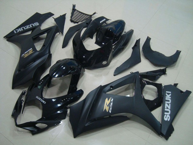 Comprar Carenados Moto Suzuki GSXR 1000 2005-2006 - Negro Brillante Negro Mate Plata Oro