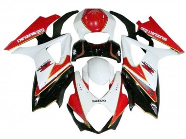 Comprar Carenados Moto Suzuki GSXR 1000 2005-2006 - Blanco Rojo Negro Oro