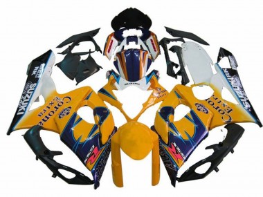 Comprar Carenados Moto Suzuki GSXR 1000 2005-2006 - Blanco Amarillo Azul Negro Corona