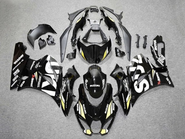 Comprar Carenados Moto Suzuki GSXR1000 2017-2024 - Negro Blanco Amarillo