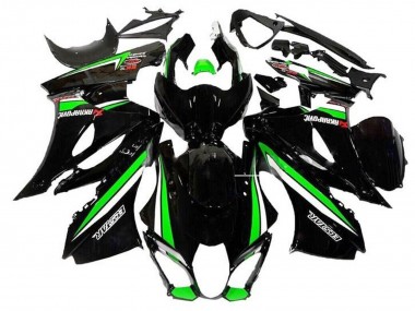 Comprar Carenados Moto Suzuki GSXR1000 2017-2024 - Negro Verde Blanco Raya