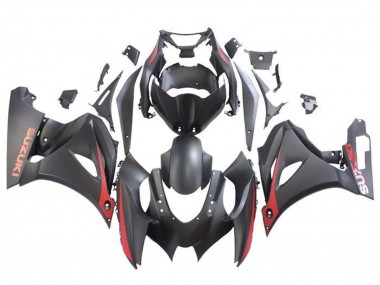 Comprar Carenados Moto Suzuki GSXR1000 2017-2024 - Negro Mate Rojo Mate