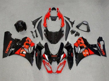 Comprar Carenados Moto Suzuki GSXR1000 2017-2024 - Negro Rojo Plata