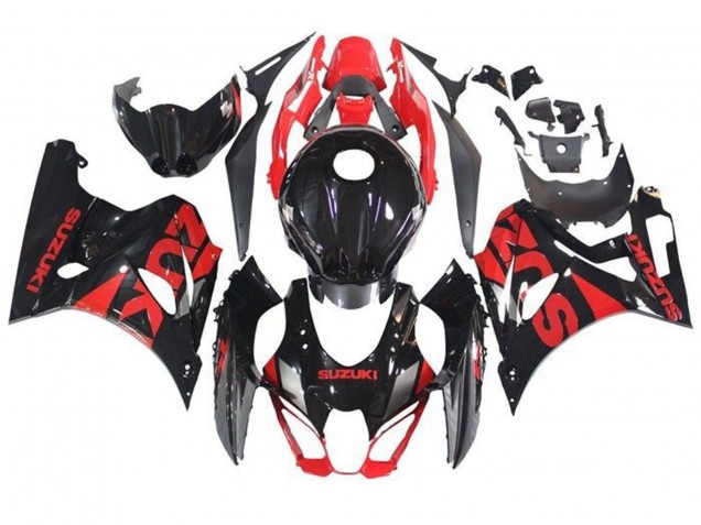 Comprar Carenados Moto Suzuki GSXR1000 2017-2024 - Negro Rojo