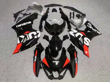 Comprar Carenados Moto Suzuki GSXR1000 2017-2024 - Negro Rojo Blanco