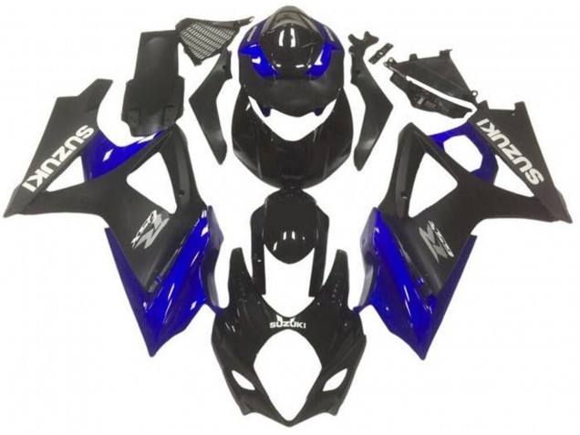 Comprar Carenados Moto Suzuki GSXR 1000 2007-2008 - Negro Brillante Negro Mate Azul Gris