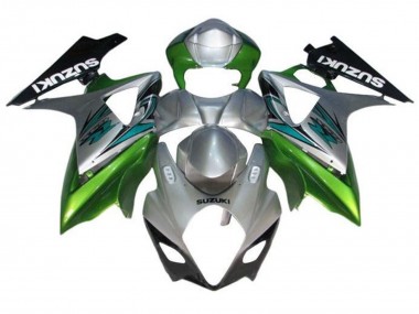 Comprar Carenados Moto Suzuki GSXR 1000 2007-2008 - Plata Verde Negro
