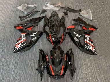 Comprar Carenados Moto Suzuki GSXR 1000 2009-2016 - Negro Rojo Blanco Jaws Tiburón