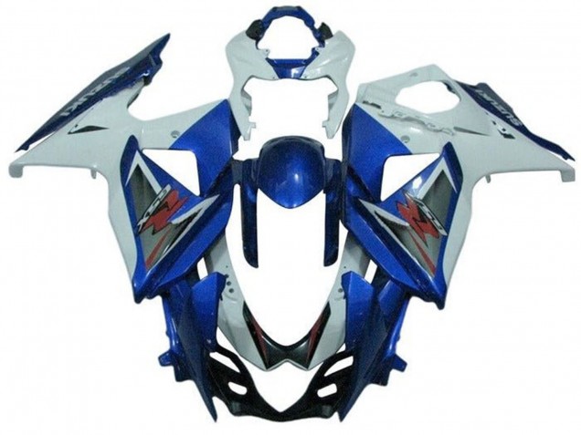 Comprar Carenado Moto Suzuki GSXR 1000 2009-2016 - Blanco Azul Plata