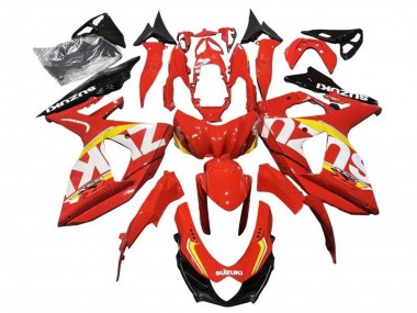 Comprar Carenados Moto Suzuki GSXR 1000 2009-2016 - Rojo Amarillo Blanco Negro