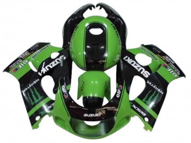 Comprar Carenados Moto Suzuki GSXR 600 / GSXR 750 1996-2000 - Verde Negro Monstruo
