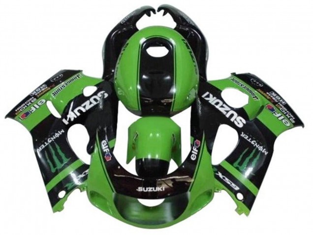 Comprar Carenados Moto Suzuki GSXR 600 / GSXR 750 1996-2000 - Verde Negro Monstruo