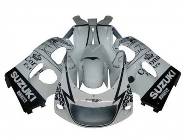 Comprar Carenados Moto Suzuki GSXR 600 / GSXR 750 1996-2000 - Blanco Negro Tribal Corona