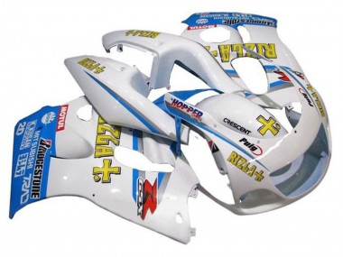 Comprar Carenados Moto Suzuki GSXR 600 / GSXR 750 1996-2000 - Blanco Azul Amarillo Rizla
