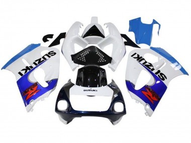 Comprar Carenados Moto Suzuki GSXR 600 / GSXR 750 1996-2000 - Blanco Triple Azul Negro Rojo