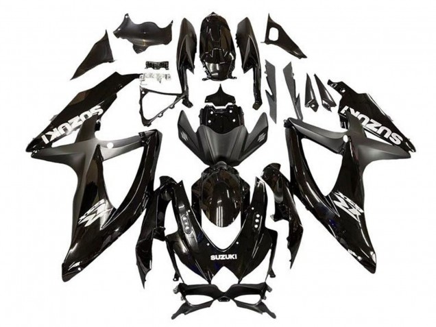 Comprar Carenado Moto Suzuki GSXR 600 / GSXR 750 2008-2010 - Negro Brillante Negro Mate
