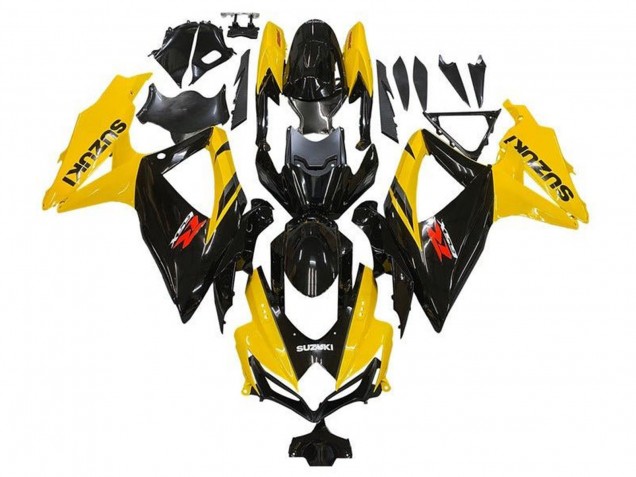Comprar Carenados Moto Suzuki GSXR 600 / GSXR 750 2008-2010 - Amarillo Negro Brillante Rojo