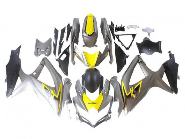 Comprar Carenados Moto Suzuki GSXR 600 / GSXR 750 2008-2010 - Plata Amarillo Negro