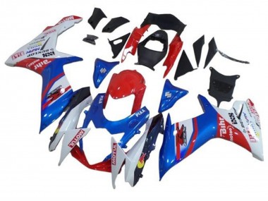 Comprar Carenados Moto Suzuki GSXR 600 / GSXR 750 2011-2024 - Azul Blanco Rojo Motul