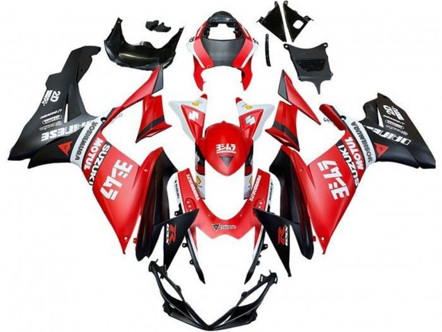Comprar Carenados Moto Suzuki GSXR 600 / GSXR 750 2011-2024 - Rojo Blanco Negro Motul