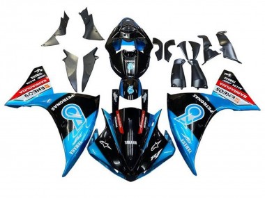 Comprar Carenados Moto Yamaha YZF 1000 R1 2012-2014 - Negro Brillante Azul Blanco Rojo Petronas ENEOS Barracuda