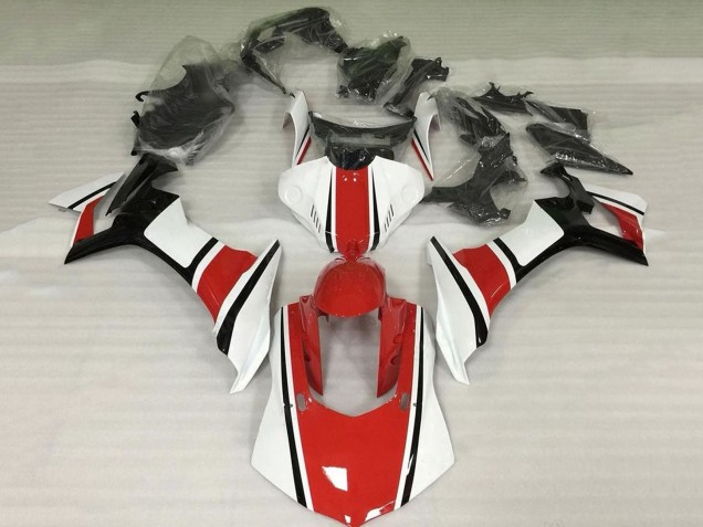 Comprar Carenados Moto Yamaha YZF 1000 R1 2020-2025 - Blanco Rojo Negro Brillante