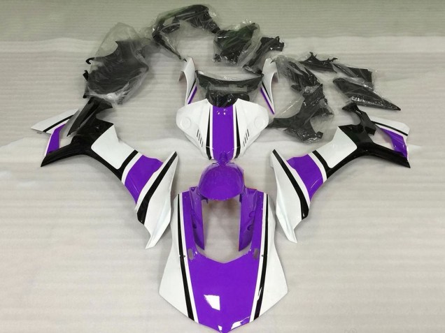 Comprar Carenado Moto Yamaha YZF 1000 R1 2020-2025 - Blanco Púrpura Negro Brillante