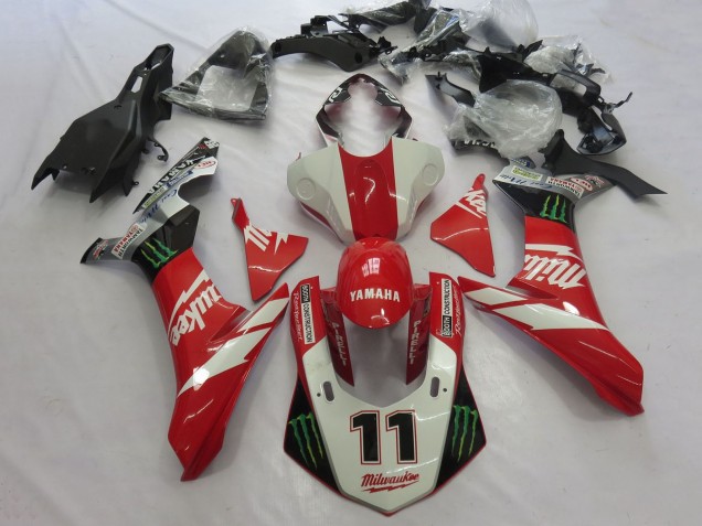 Comprar Carenados Moto Yamaha YZF 1000 R1 2020-2025 - Blanco Rojo Negro Verde Monstruo Milwaukee