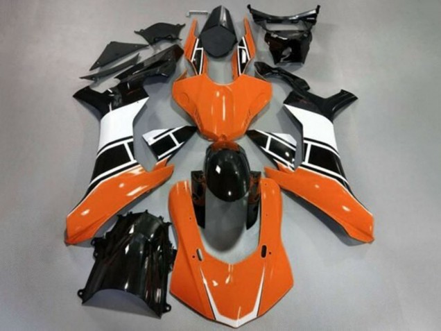 Comprar Carenados Moto Yamaha YZF 1000 R1 2020-2025 - Naranja Blanco Negro Brillante