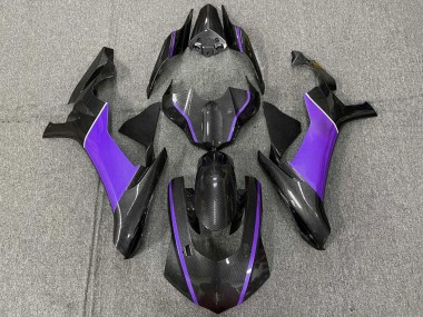 Comprar Carenados Moto Yamaha YZF 1000 R1 2020-2025 - Falso FibraCarbono Púrpura