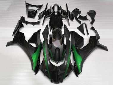 Comprar Carenados Moto Yamaha YZF 1000 R1 2020-2025 - Falso FibraCarbono Verde