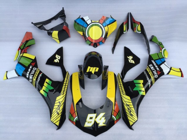 Comprar Carenados Moto Yamaha YZF 1000 R1 2020-2025 - Blanco Azul Verde Amarillo Negro RuedaColores 94