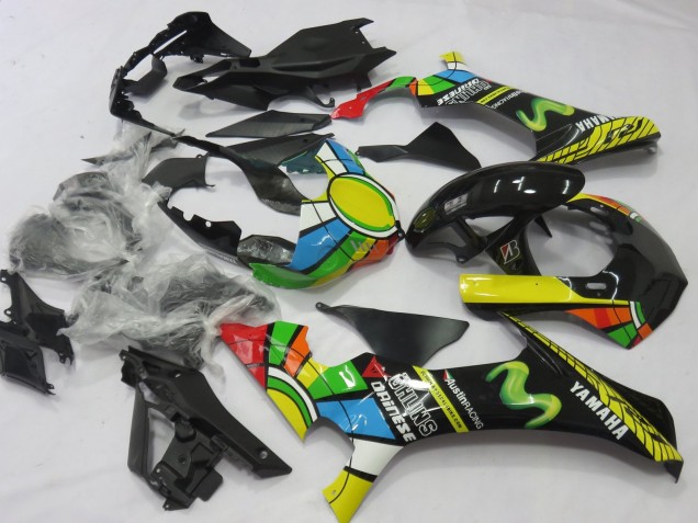 Comprar Carenados Moto Yamaha YZF 1000 R1 2020-2025 - Blanco Azul Verde Amarillo Rojo Negro RuedaColores MoviStar