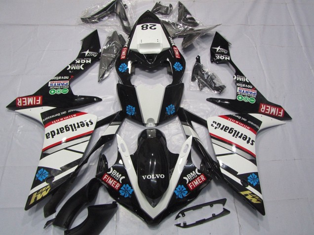 Comprar Carenados Moto Yamaha YZF 1000 R1 2007-2008 - Negro Brillante Blanco Rojo Azul Volvo Sterilgarda Fimer